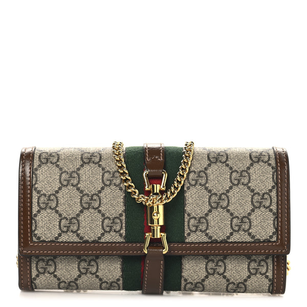 Gucci Gg Supreme Azalea Calfskin Web