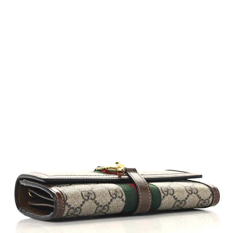Gucci Gg Supreme Azalea Calfskin Web