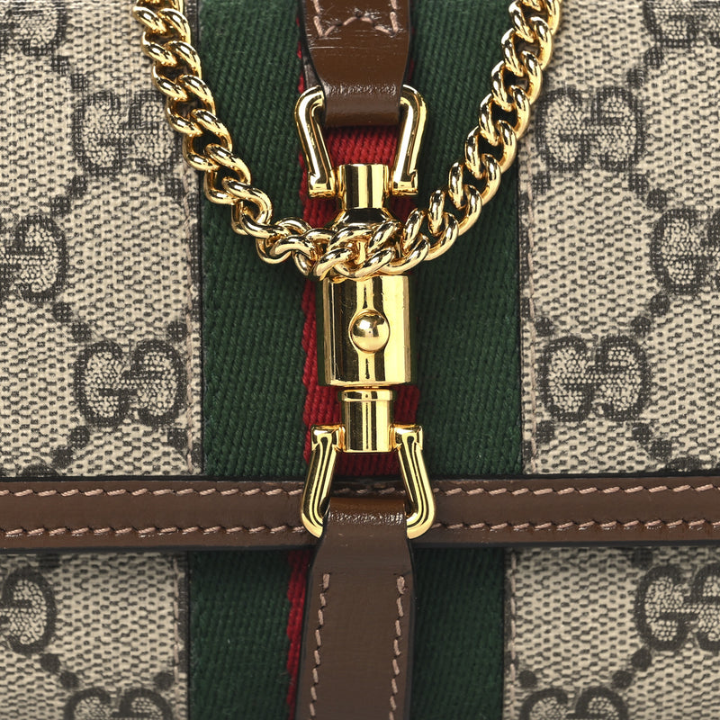 Gucci Gg Supreme Azalea Calfskin Web