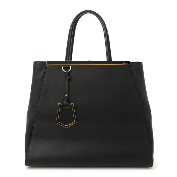 Fendi Vitello Elite Large 2Jours Tote