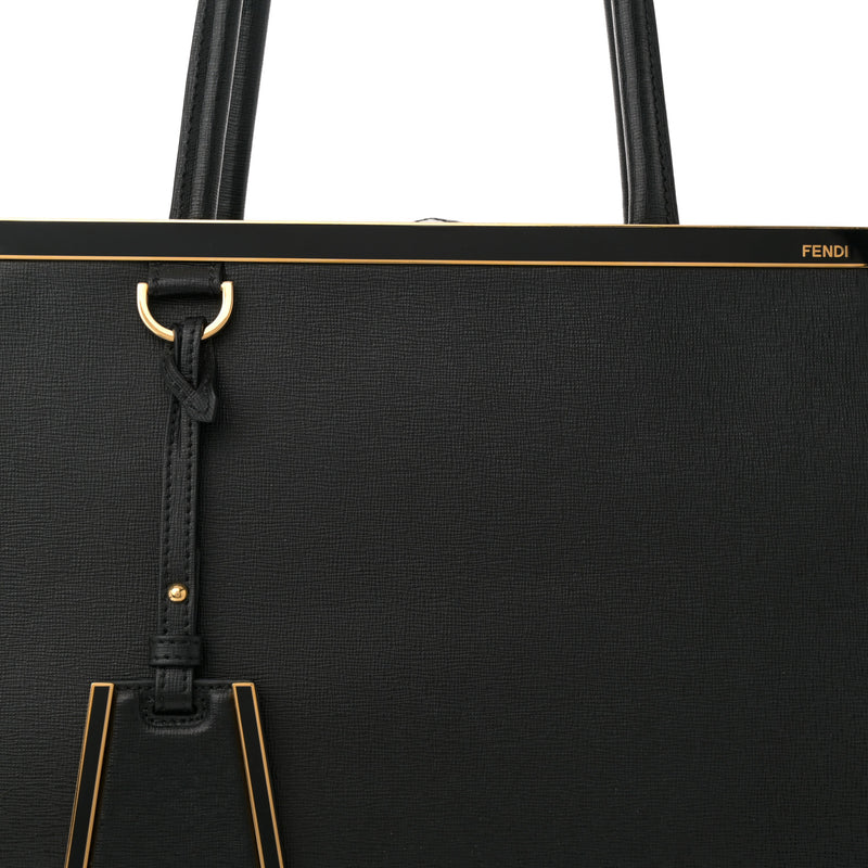 Fendi Vitello Elite Large 2Jours Tote