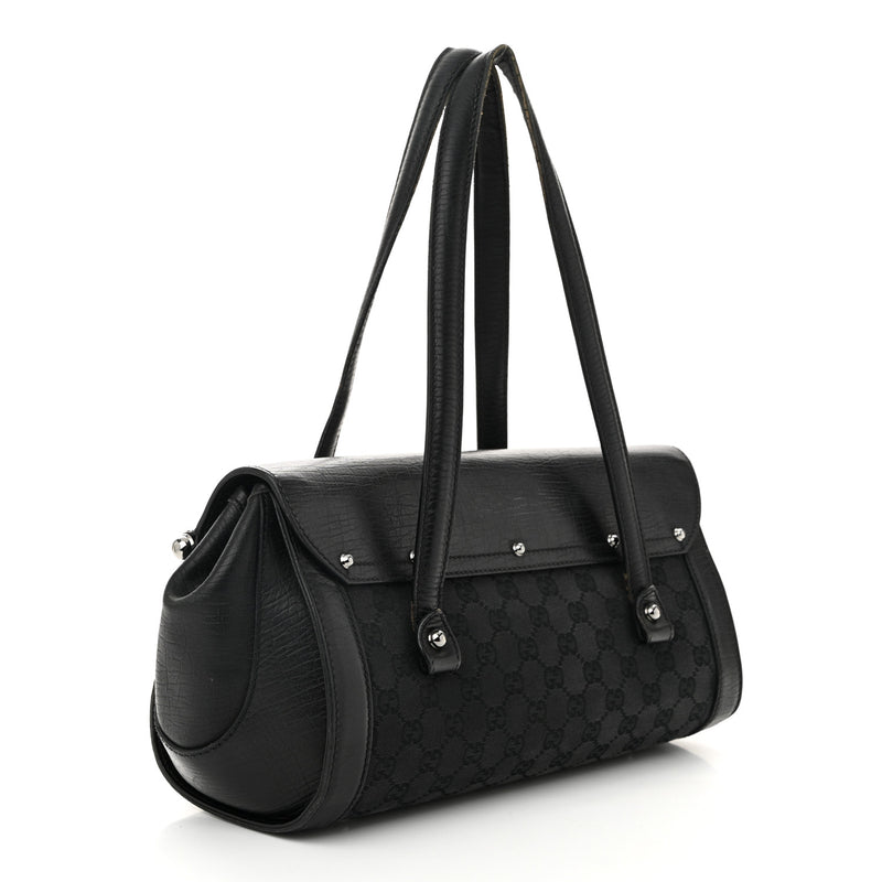 Gucci Bamboo Bullet Bag Black