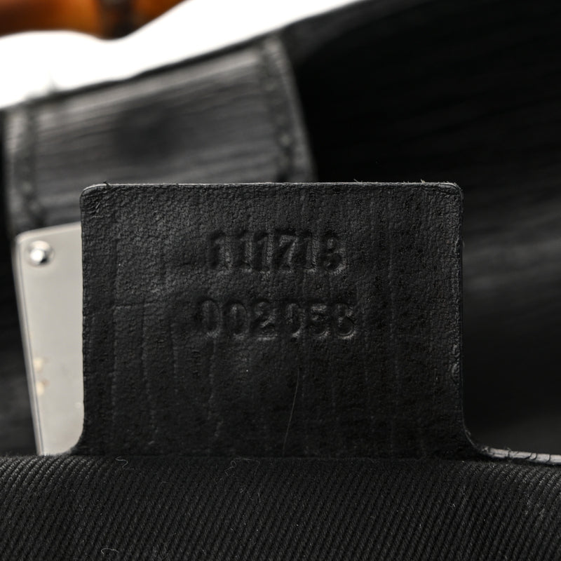 Gucci Bamboo Bullet Bag Black