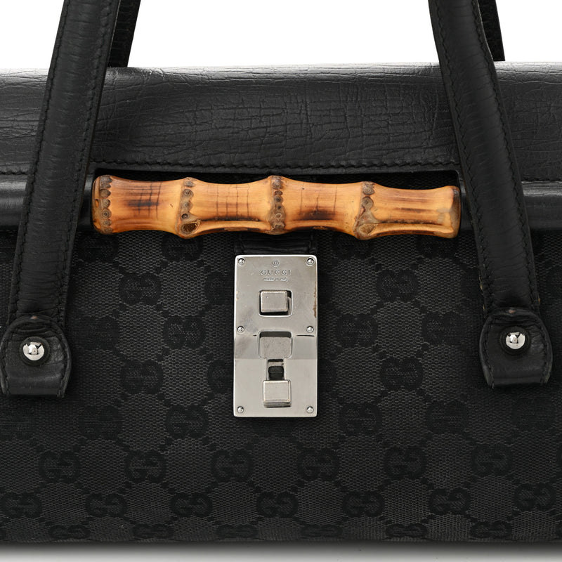 Gucci Bamboo Bullet Bag Black