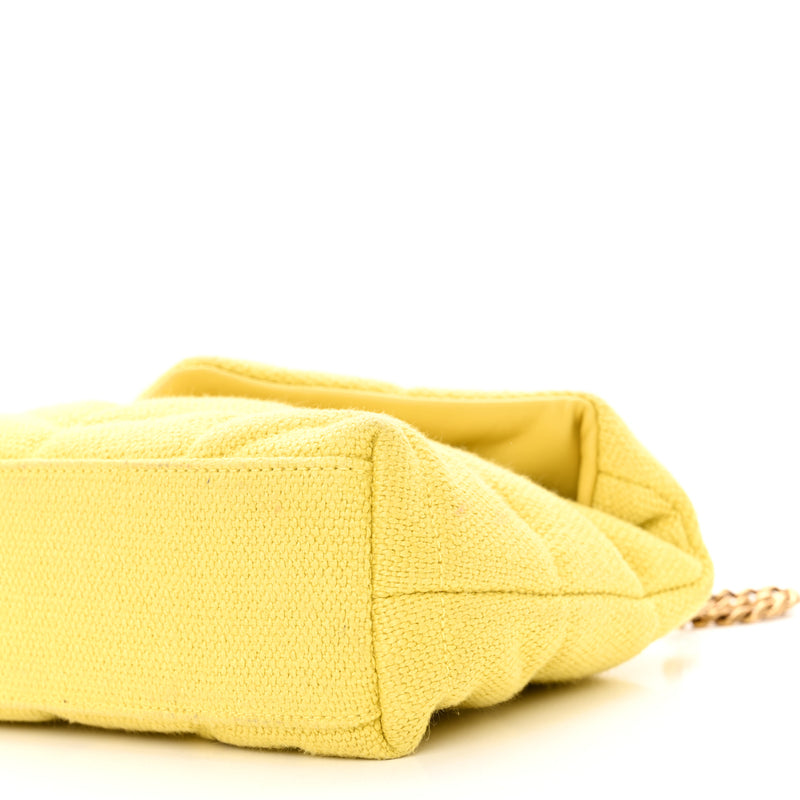 Saint Laurent Canvas Quilted Toy Loulou