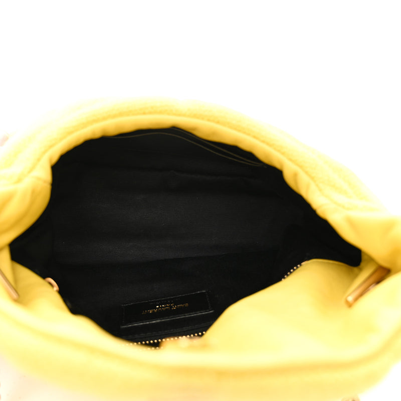Saint Laurent Canvas Quilted Toy Loulou