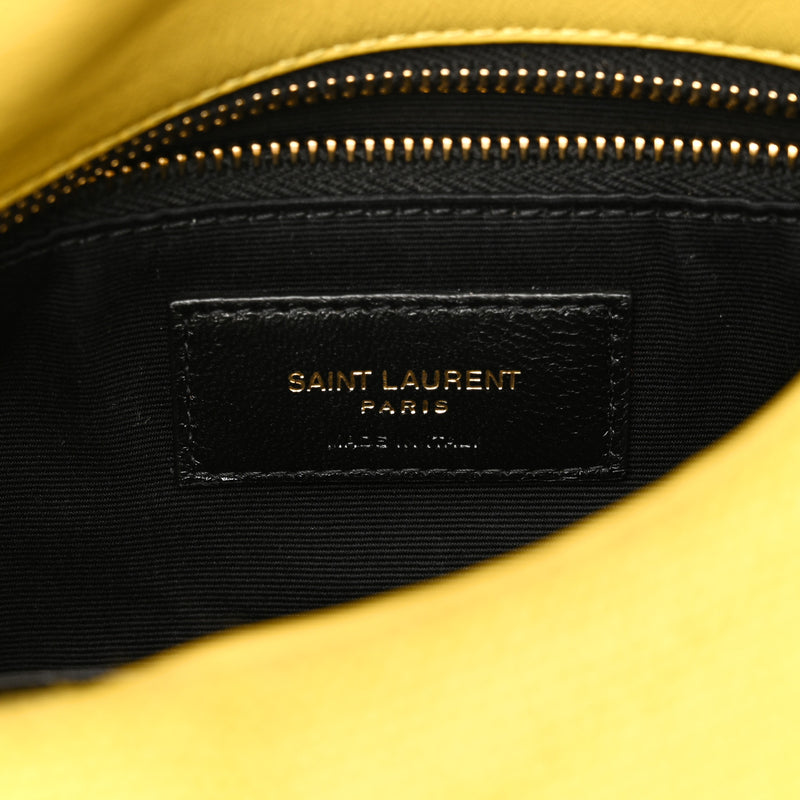 Saint Laurent Canvas Quilted Toy Loulou
