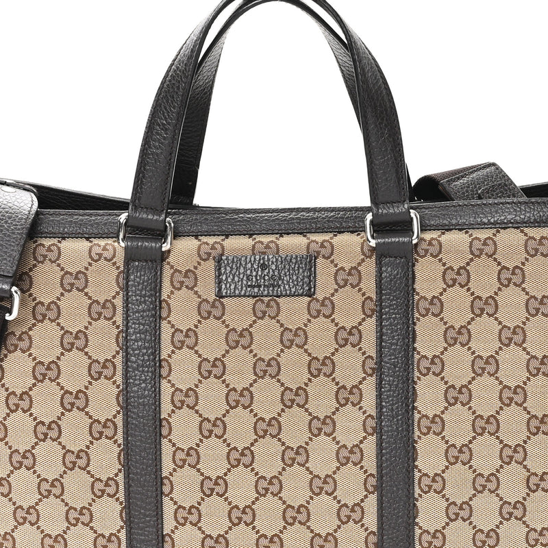 Gucci Gg Large Joy Tote Bag Dark Brown