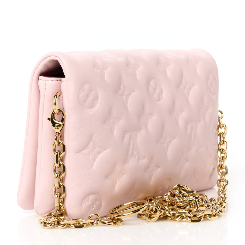 Louis Vuitton Lambskin Embossed Pochette