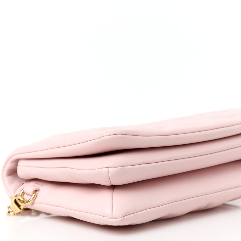 Louis Vuitton Lambskin Embossed Pochette