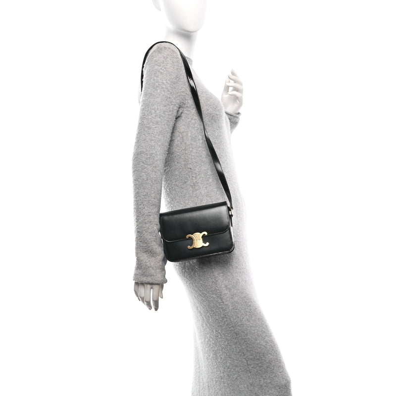 Celine Shiny Calfskin Teen Triomphe