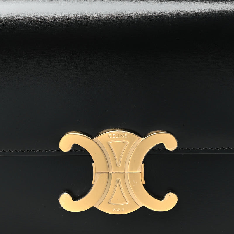 Celine Shiny Calfskin Teen Triomphe
