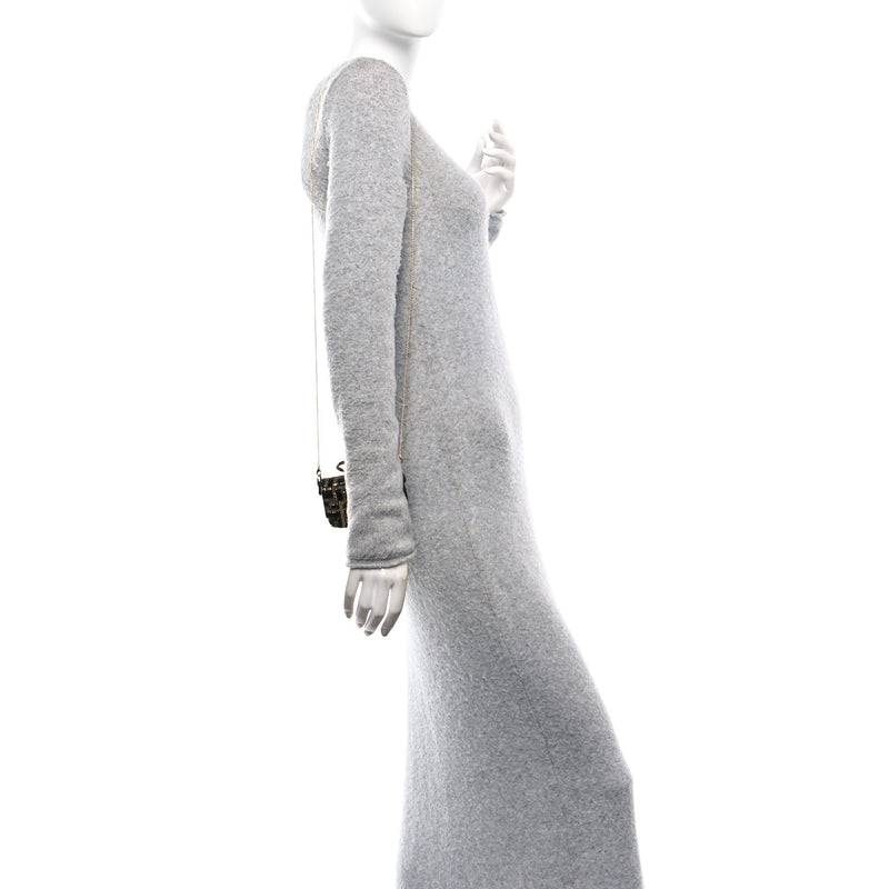Fendi Crystal Vitello King Ff Beaded