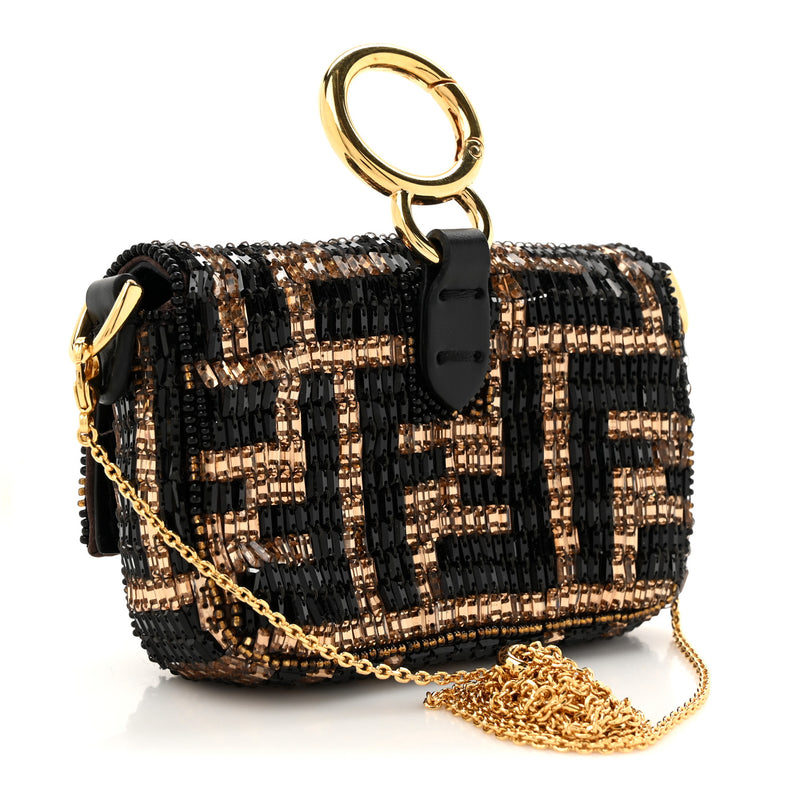 Fendi Crystal Vitello King Ff Beaded