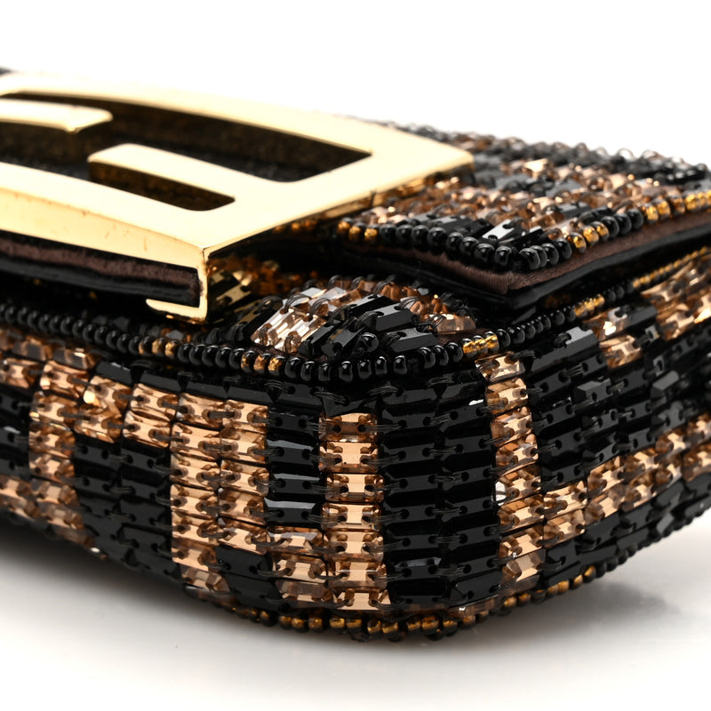 Fendi Crystal Vitello King Ff Beaded