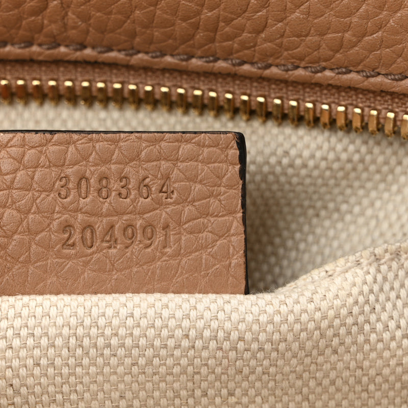 Gucci Pebbled Calfskin Small Soho Disco