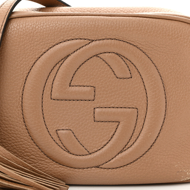 Gucci Pebbled Calfskin Small Soho Disco