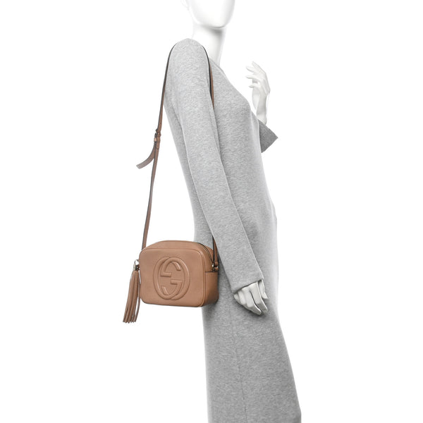 Gucci Pebbled Calfskin Small Soho Disco