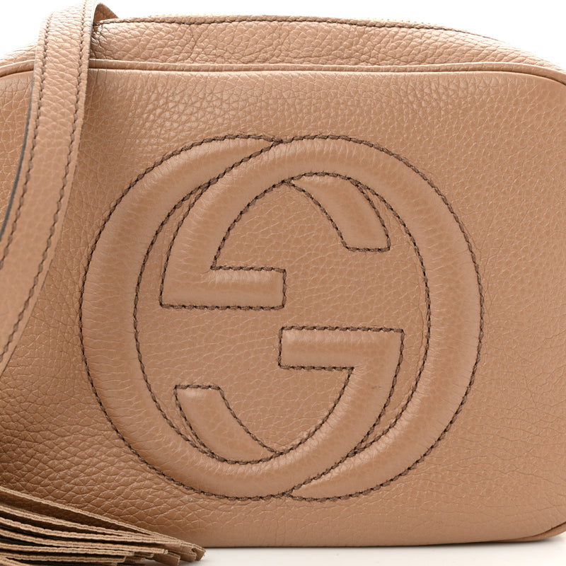 Gucci Pebbled Calfskin Small Soho Disco