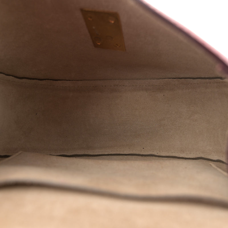 Chloe Grained Calfskin Lambskin Bi-Color