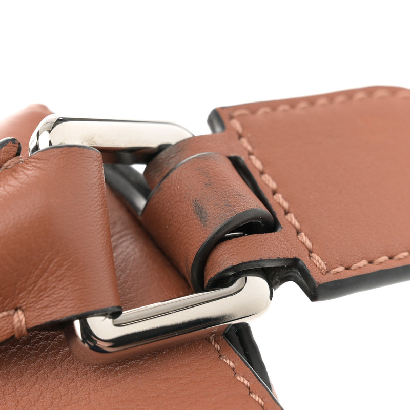 Loewe Calfskin Small Puzzle Edge Bag Tan