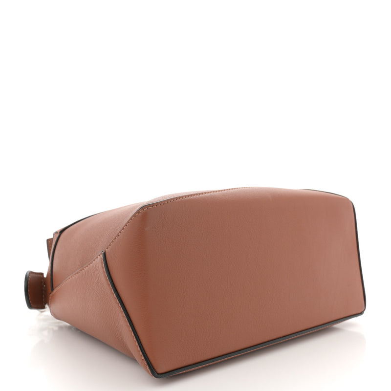 Loewe Calfskin Small Puzzle Edge Bag Tan