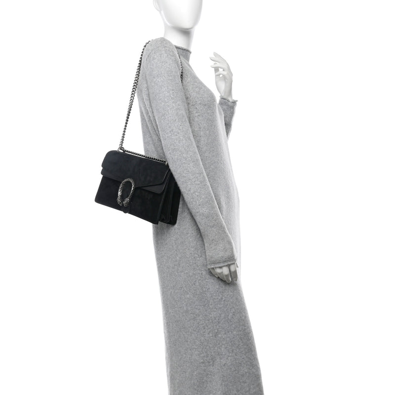 Gucci Suede Small Dionysus Shoulder Bag
