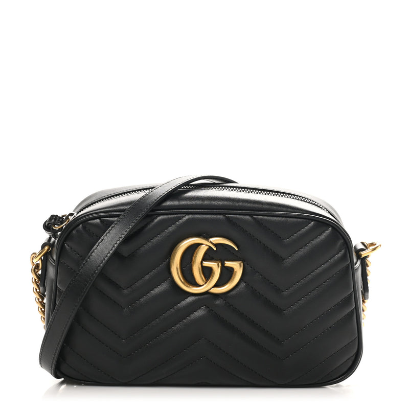 Gucci Calfskin Matelasse Mini Gg Marmont