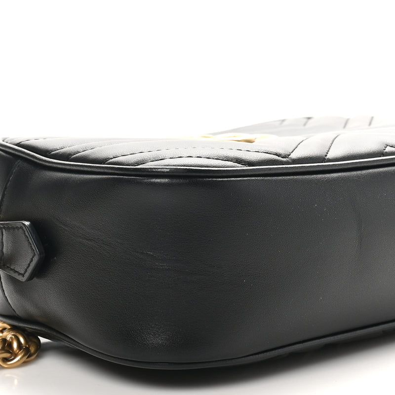 Gucci Calfskin Matelasse Mini Gg Marmont