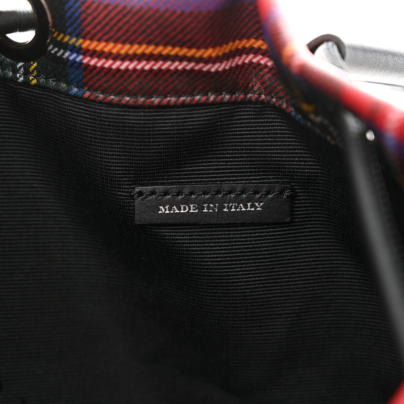Burberry Laminated Tartan Patchwork