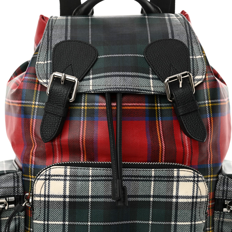 Burberry Laminated Tartan Patchwork
