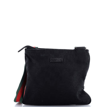 Web Strap Messenger Bag Gg Canvas Small