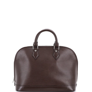 Vintage Alma Handbag Epi Leather Pm