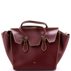 Tie Knot Tote Smooth Leather Small