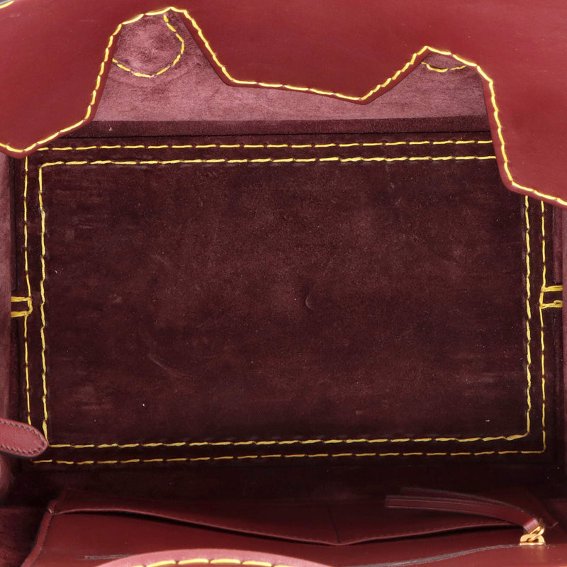 Tie Knot Tote Smooth Leather Small