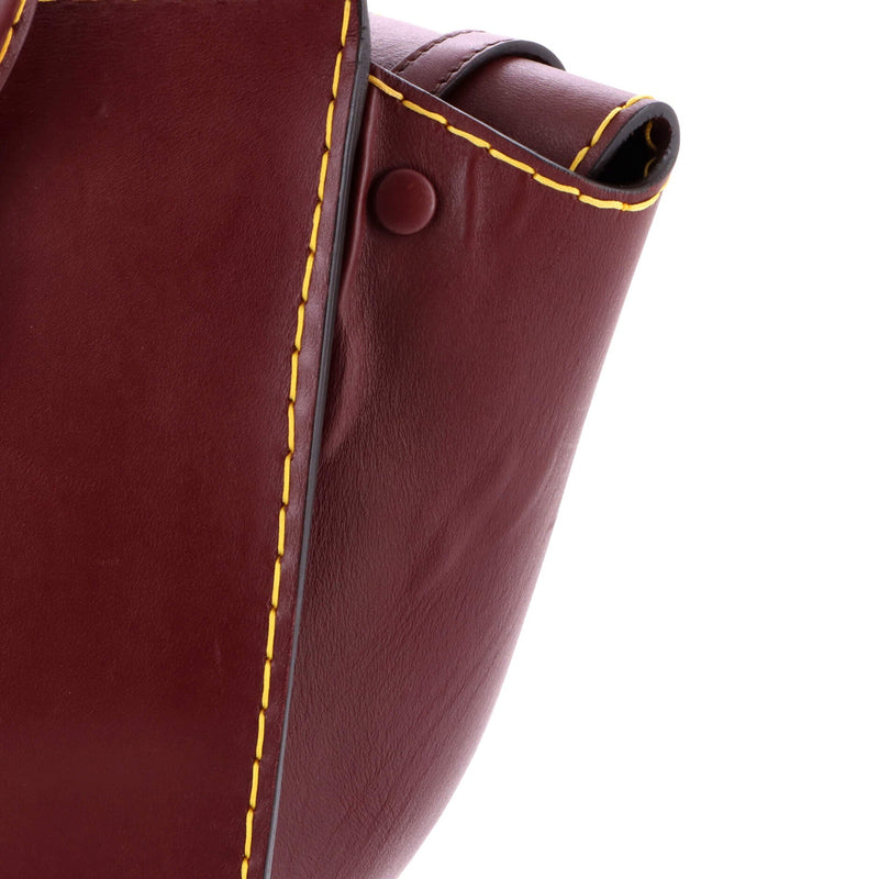 Tie Knot Tote Smooth Leather Small