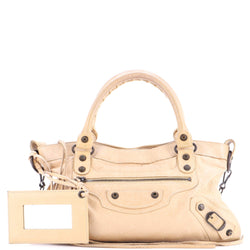 First Classic Studs Bag Leather