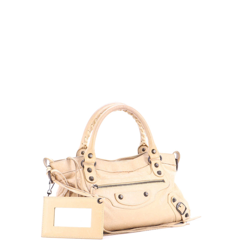 First Classic Studs Bag Leather