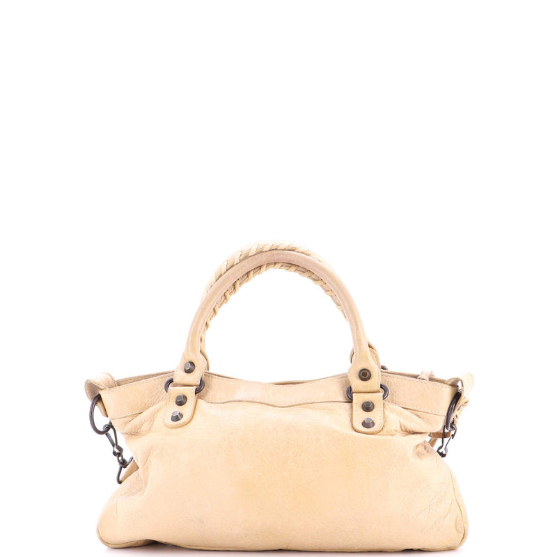 First Classic Studs Bag Leather