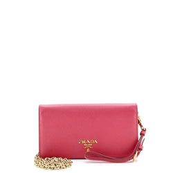 Wristlet Wallet On Chain Saffiano