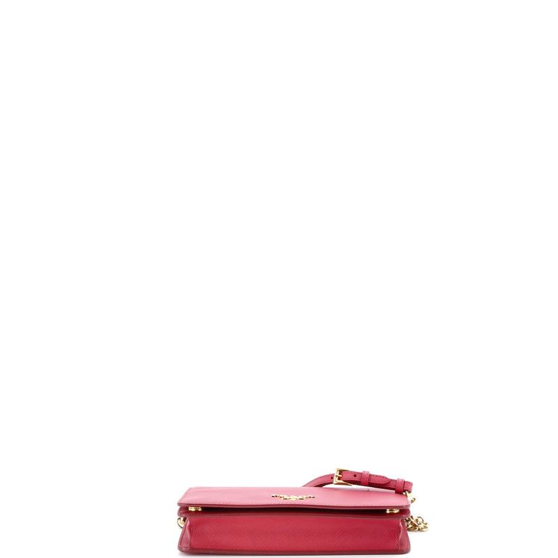 Wristlet Wallet On Chain Saffiano