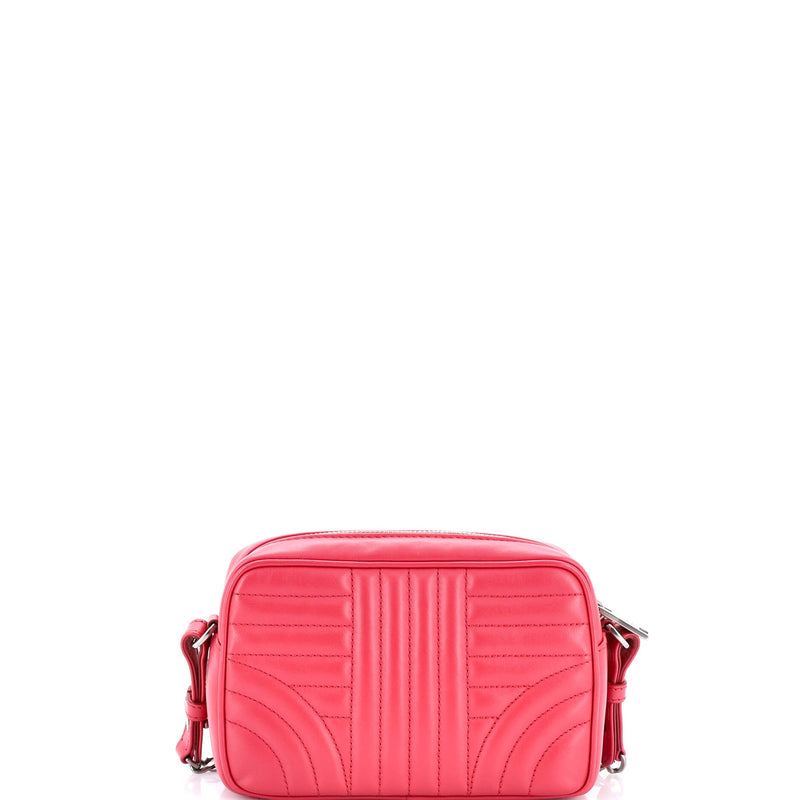Camera Bag Diagramme Quilted Leather