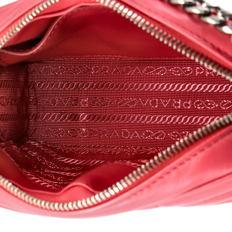 Camera Bag Diagramme Quilted Leather