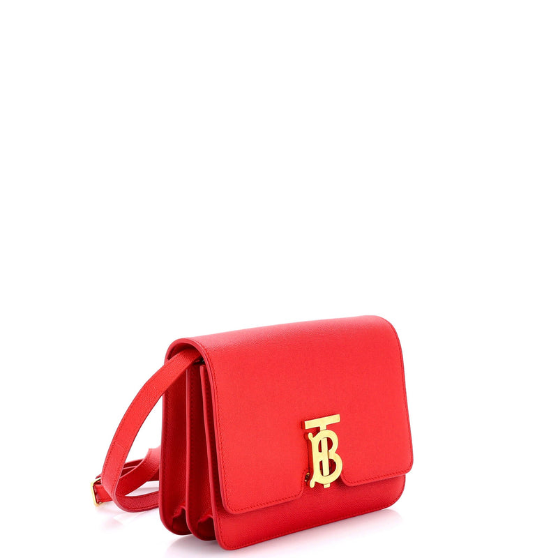 Tb Flap Bag Leather Small