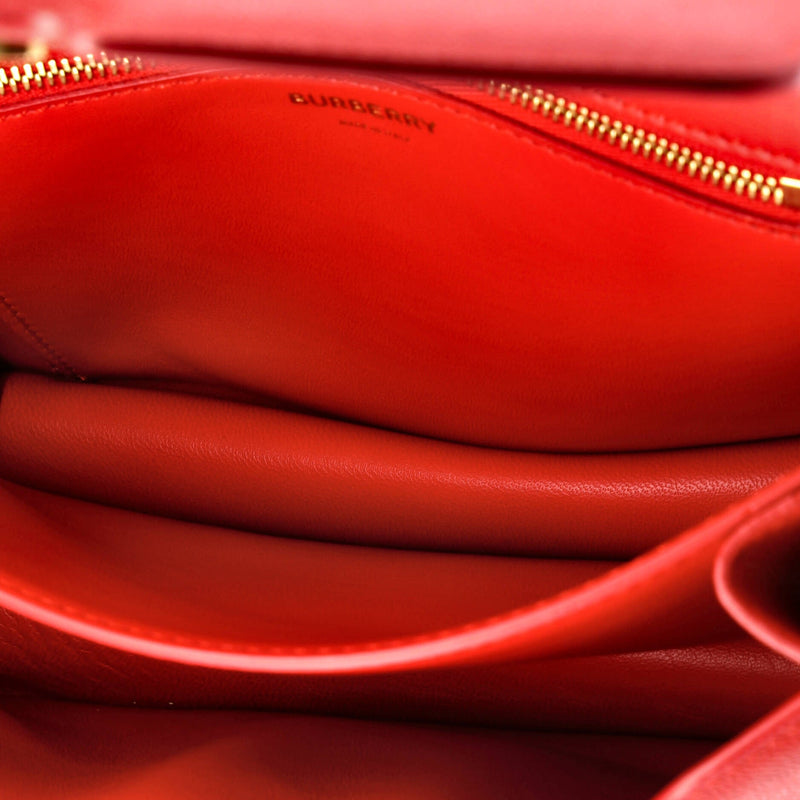 Tb Flap Bag Leather Small