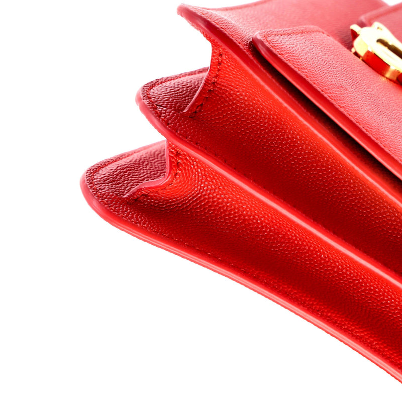 Tb Flap Bag Leather Small