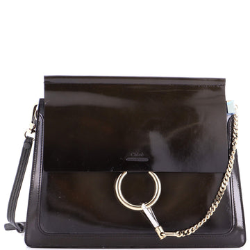 Faye Shoulder Bag Patent Medium