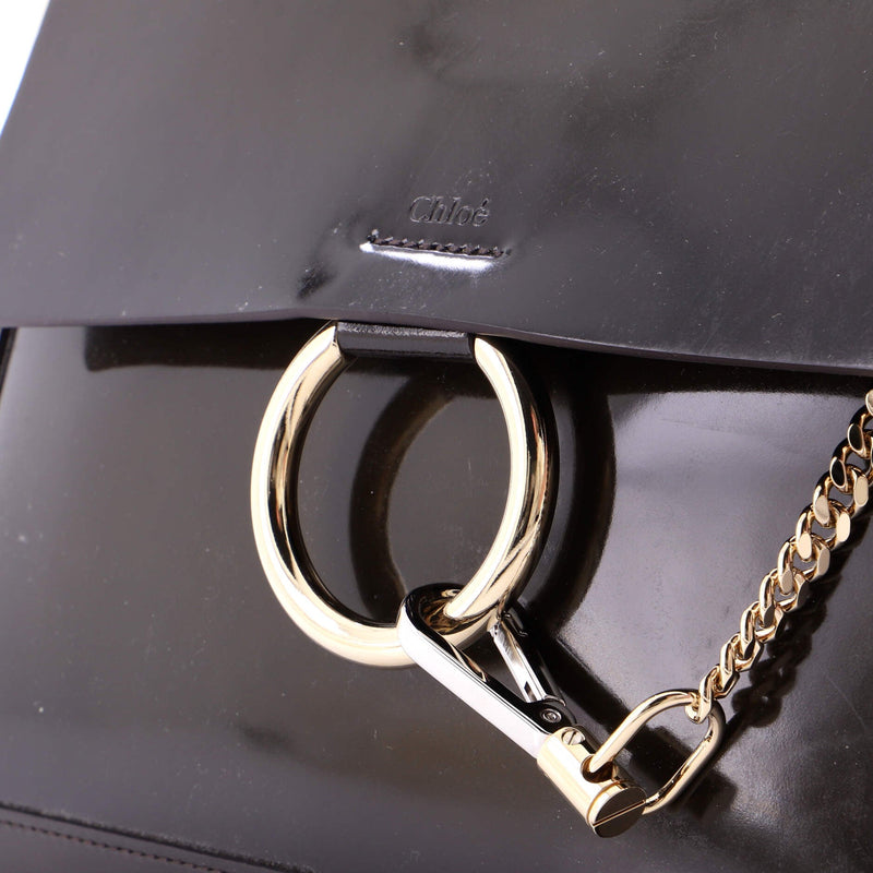 Faye Shoulder Bag Patent Medium