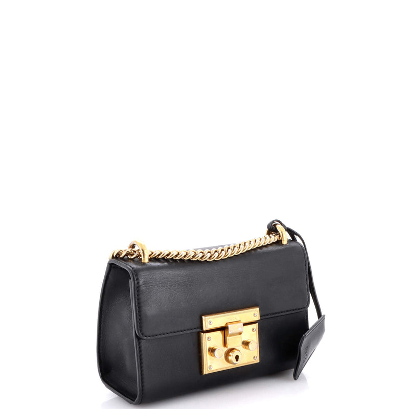 Padlock Shoulder Bag Leather Small