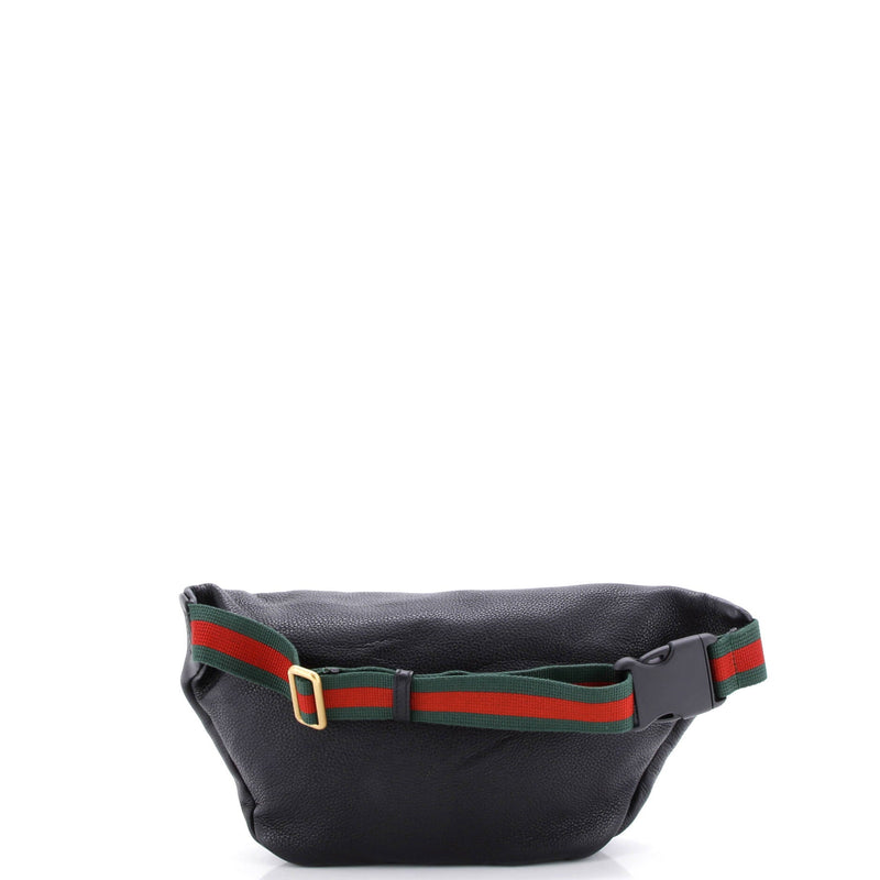 Logo Belt Bag Printed Leather Medium